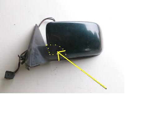 1997 BMW 528i E39 - Door Rear View Mirror, Right 511681848683.jpg